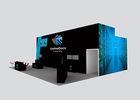 Promotion Reused Double Decker Trade Show Booth Custom Design With CMYK Printing