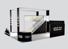 Portable Aluminum Trade Show Booth , Double Decker Stand For Trade Show Display