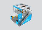 Standard Double Decker Trade Show Booth Size Custom Exhibition Stands