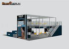 High End Aluminum Fabric Trade Show Booth / Economical Double Deck Booth