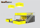 Durable Double Decker Trade Show Booth / Two Level Booth For Trade Show Display Stand