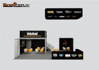 Indoor Free Standing Standard Exhibition Booth / Double Decker Exhibition Stands