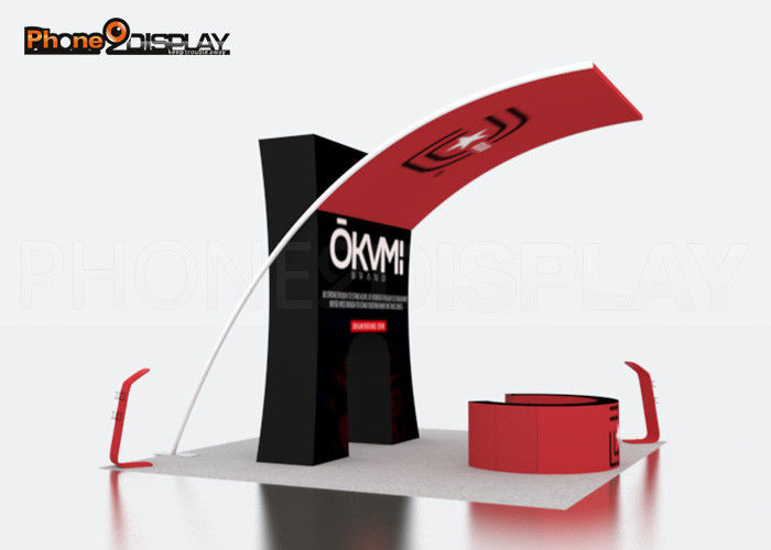 20x20FT Size Custom Trade Show Booth Aluminum Profile Easy Fair Stand