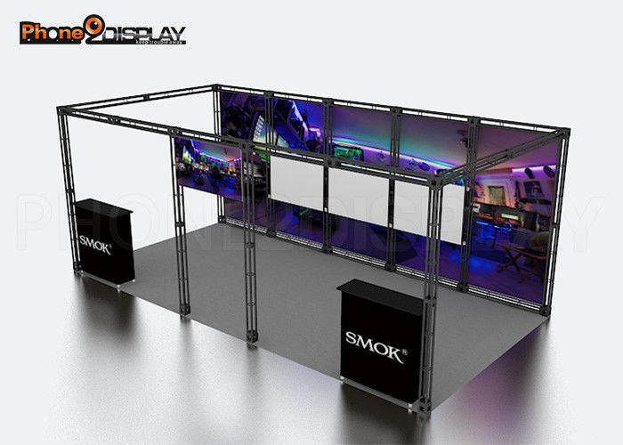buy Eye Catching Trade Show Booth , Custom Modern Exhibition Stand Design online manufacturer