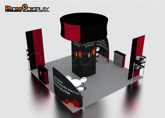 buy Reusable Tension Fabric Booth Fire Resistant Trade Show Portable Booth Display online manufacturer