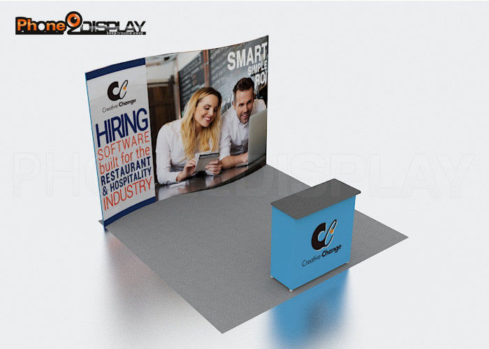 buy Reusable Standard 3x3 Exhibition Booth Display Stands Color Customized online manufacturer