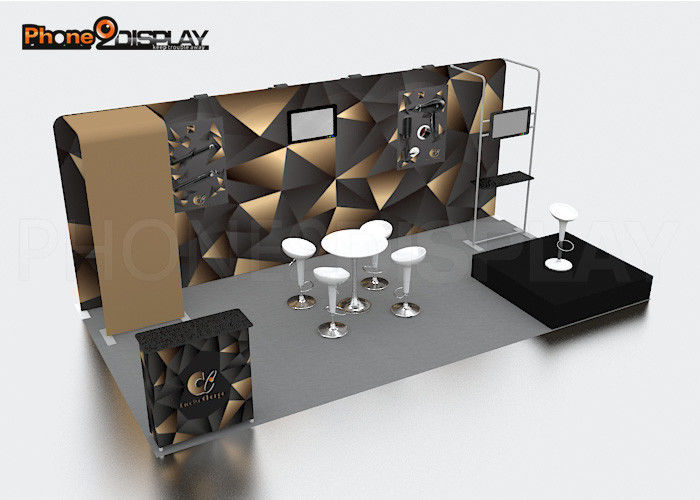 buy 20x10 Size Trade Show Stall Exhibition Display Creative Trade Show Booths online manufacturer