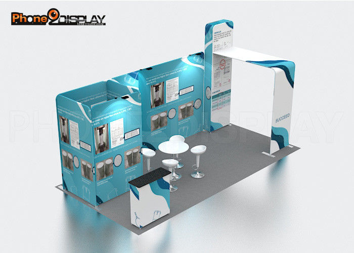 buy Portable Aluminum Custom Trade Show Booth Standard Exhibition Design Booth online manufacturer