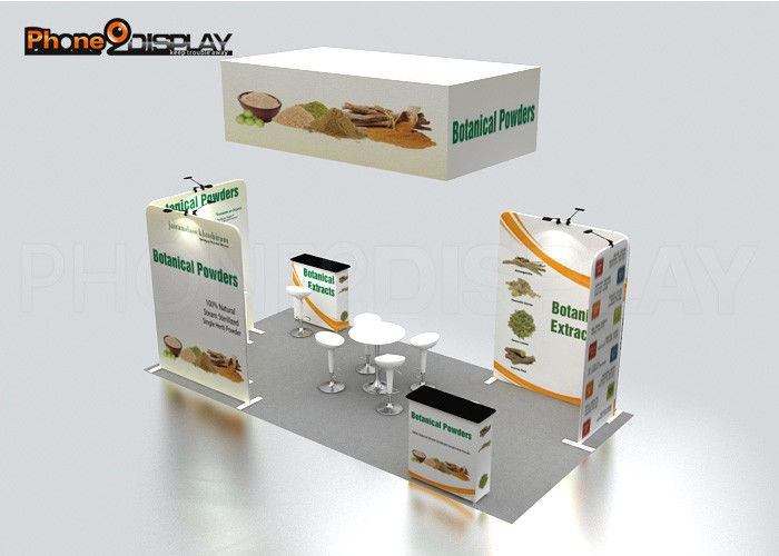 Light Weight Custom Trade Show Booth Tension Fabric For Exhibition Event