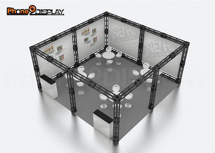 buy Event Display Aluminum Truss Trade Show Booth Stand Color Customized online manufacturer