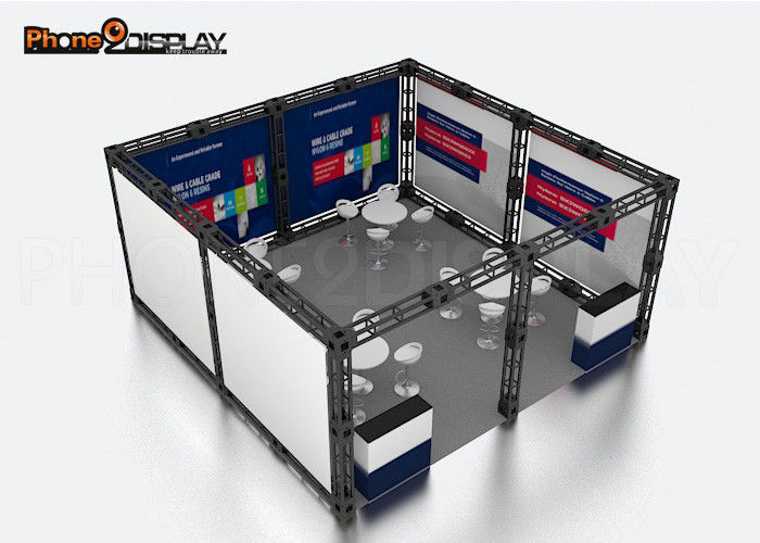 buy 20x20 Truss Trade Show Booth Display Aluminum Fair Stand For Advertising online manufacturer