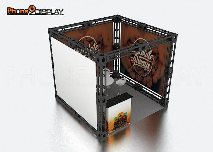 buy 10x10 Truss Trade Show Booth / Easy Set Up Portable Exhibition Booth online manufacturer