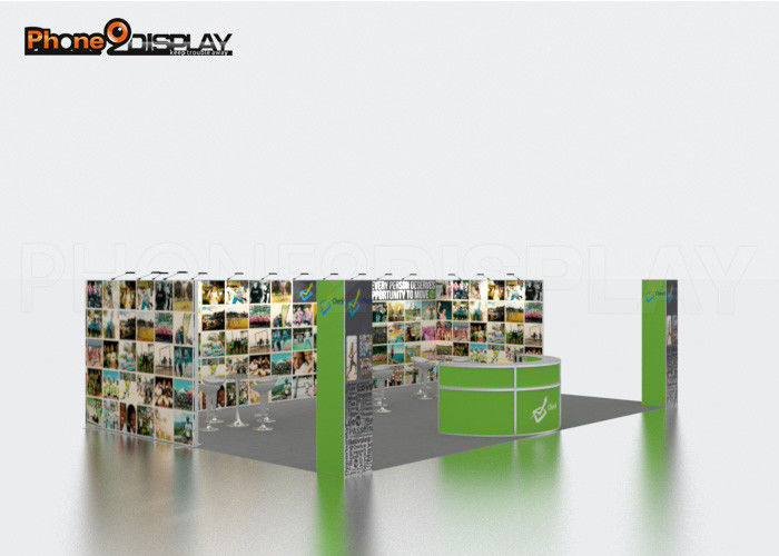 buy Indoor Trade Show Exhibit Booths Quick Install Modern Trade Show Booth online manufacturer