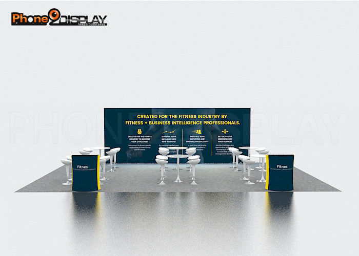buy Quick Setup Portable Exhibition Booth Display Banner Stand With Color Customized online manufacturer
