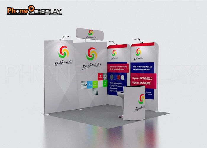 buy 10ft*10ft Tension Fabric Booth Aluminum Tube Event Booth Set Up For Advertising online manufacturer