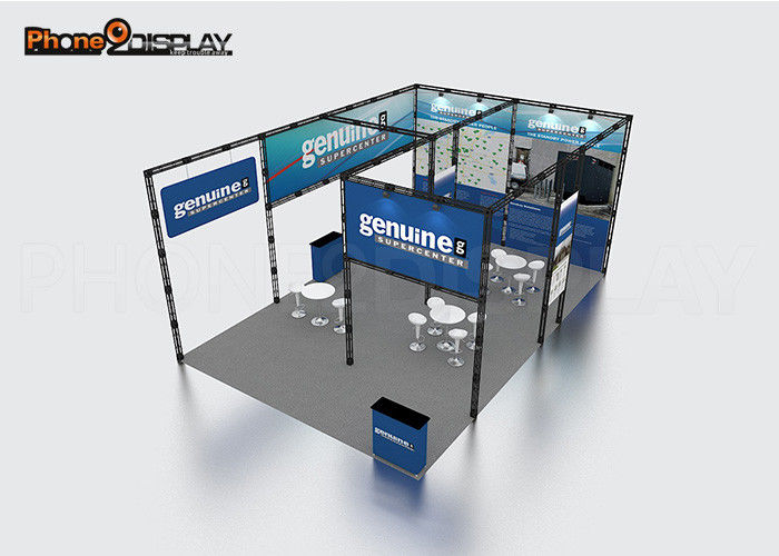 buy Customized Portable Innovative Trade Show Booths With Aluminum Truss Systems online manufacturer