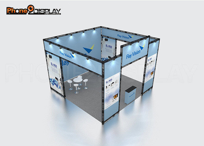 buy AE Outdoor Display Booths , Truss Exhibition Stand With Aluminum Stage Truss System online manufacturer