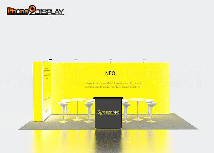 buy Aluminum Extrusion LED Trade Show Booths 10x10 Easy Set Up CE Approved online manufacturer