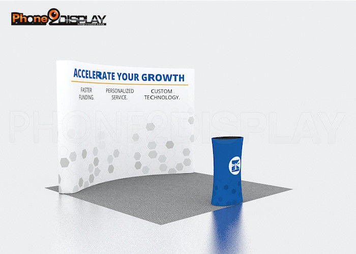 Easy Setup Portable Exhibition Stall Design 3x3 , Aluminum Convention Display Stands