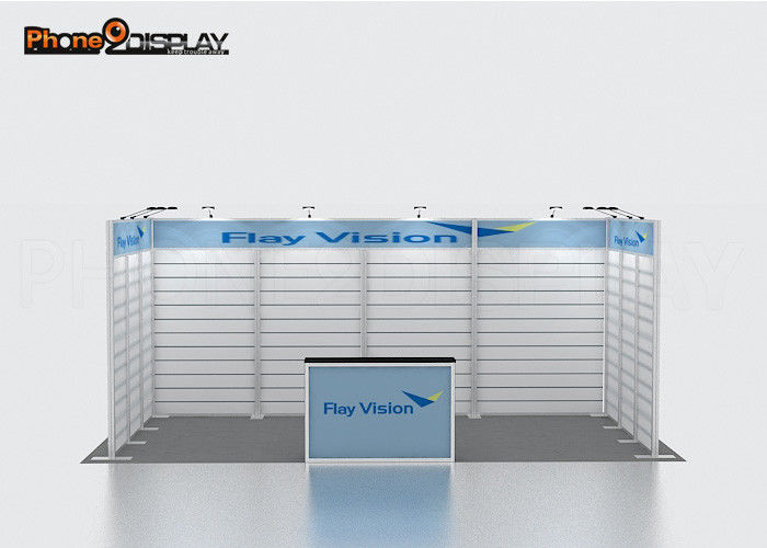 buy Advertising Event Booth Design , Aluminum Panel Small Trade Show Booth online manufacturer