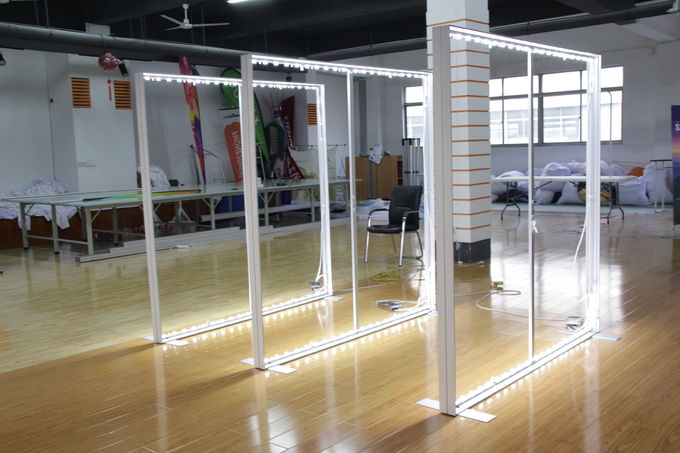 Eye Catching Trade Show Exhibit Booths / Display Booth Design Size Customized 0