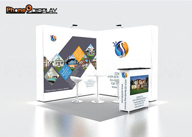 Indoor Quick Show Pop Up Exhibit Booth Event Stall Design For Trade Show Display